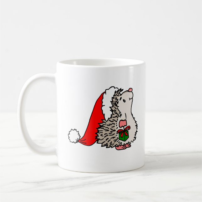 Taza De Café Navidades Hedgehog (Izquierda)