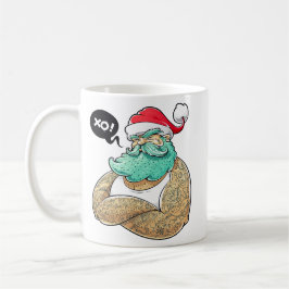 Taza De Café Navidades Hipsta Santa Claus