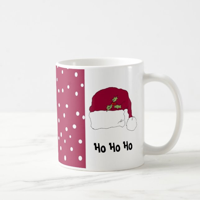 Taza De Café Navidades Ho Ho Ho Ho (Derecha)