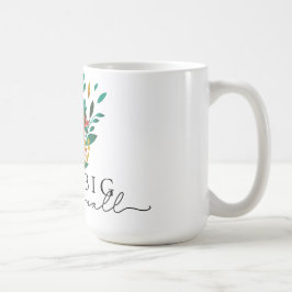 Taza De Café Navidades Holiday Floral Motivational Mug