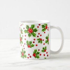 Taza De Café Navidades Holly Mug
