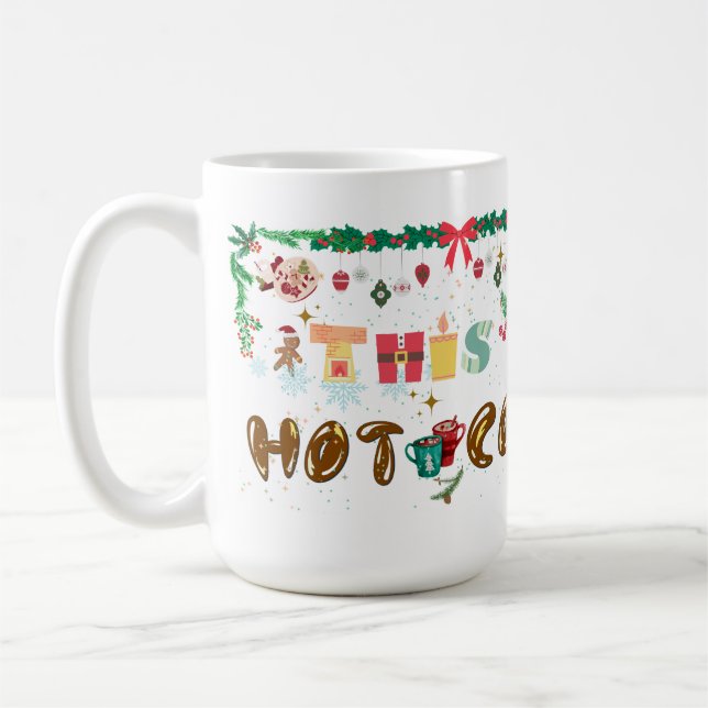 Taza De Café Navidades Hot Cocoa y tú (Izquierda)