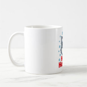 Taza De Café Navidades Husky Navidad