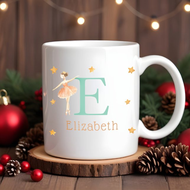 Taza De Café Navidades infantiles personalizados bailarina Hot  (Subido por el creador)