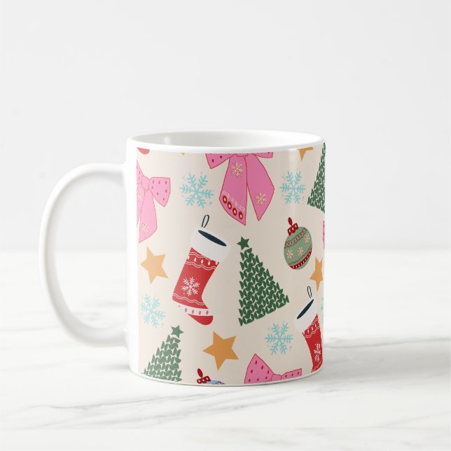 Taza De Café Navidades inteligentes (Izquierda)
