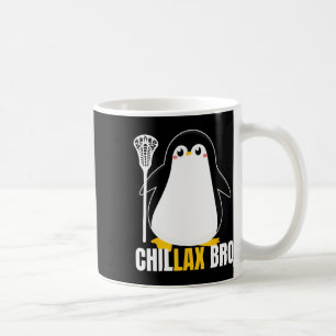 Taza De Café Navidades Lacrosse Penguin Funny Lax Team Lacrosse