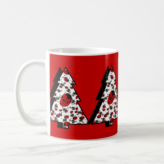 TAZA DE CAFÉ NAVIDADES LADYBUGS (Izquierda)