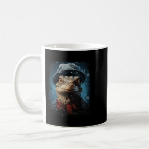 Taza De Café Navidades Lizard de monitor 21