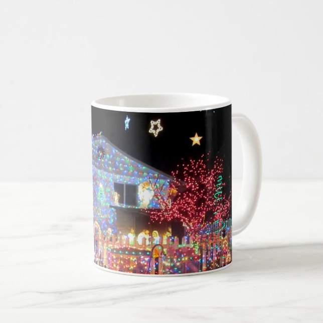 Taza De Café Navidades Lughts Mug (Anverso derecho)