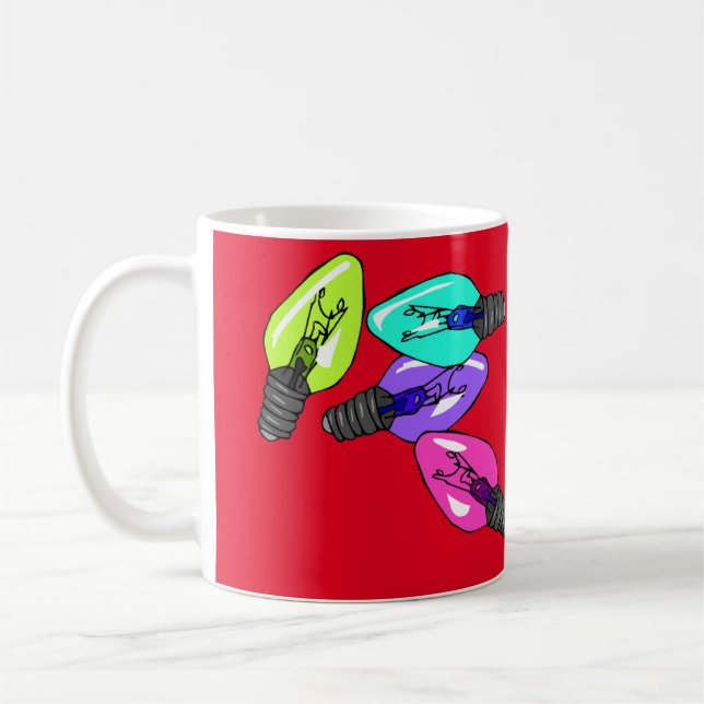 Taza De Café Navidades Lughts Mug (Izquierda)