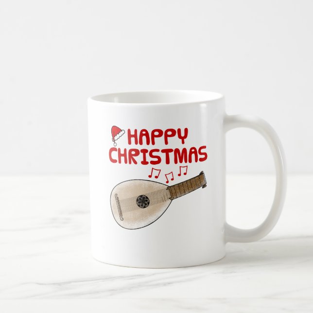 Taza De Café Navidades Lute Maestros de Música Folclórica (Derecha)