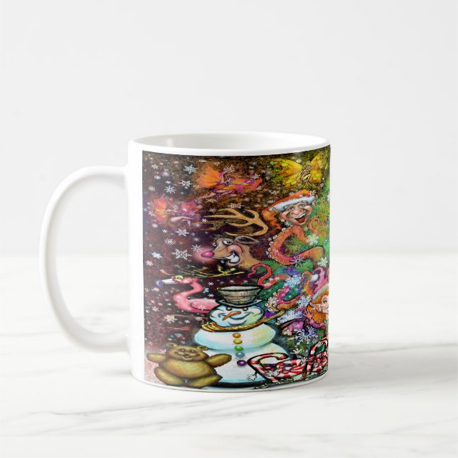 Taza De Café Navidades mágicos (Izquierda)
