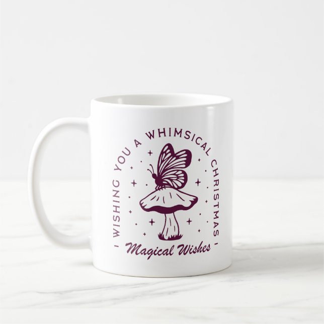 Taza De Café Navidades mágicos caprichosos (Izquierda)