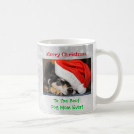 Taza De Café Navidades Mejor Madre Perro Mascota Foto