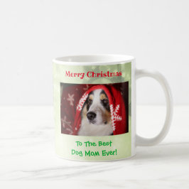 Taza De Café Navidades Mejor Madre Perro Mascota Foto