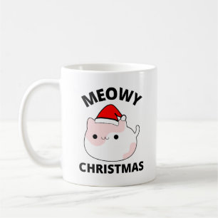 Taza De Café Navidades Meowy