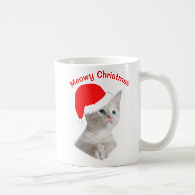 Taza De Café Navidades Meowy (Derecha)