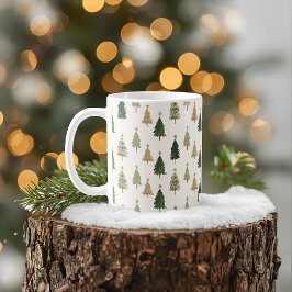 Taza De Café Navidades Minimalistas modernos Mug
