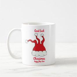 Taza De Café Navidades minimalistas y Año Nuevo Feliz Café Mu