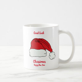 Taza De Café Navidades minimalistas y Año Nuevo Feliz Café Mu