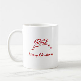 Taza De Café Navidades modernos de Knot