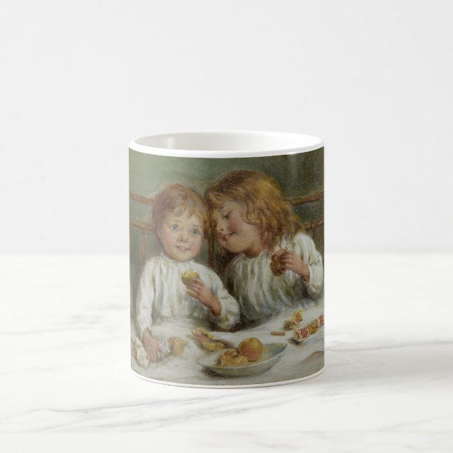 Taza De Café Navidades Morning (por Joseph Clark) (Centro)