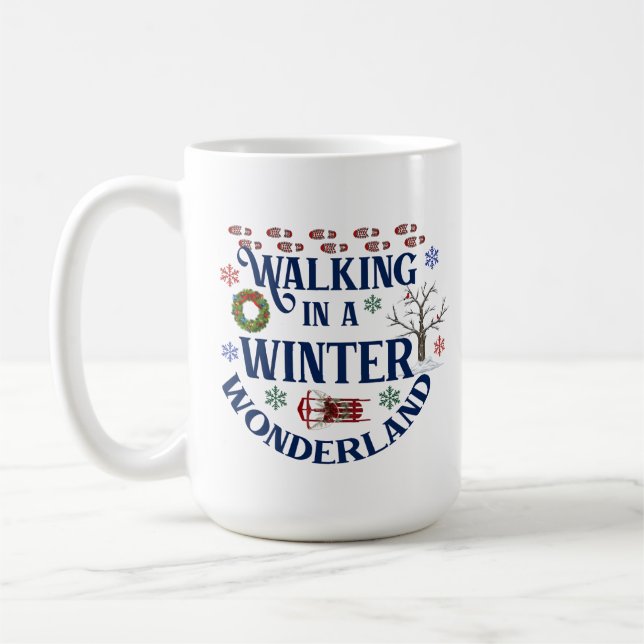 Taza De Café Navidades Mug (Izquierda)