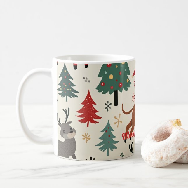 Taza De Café Navidades mug (Con donut)