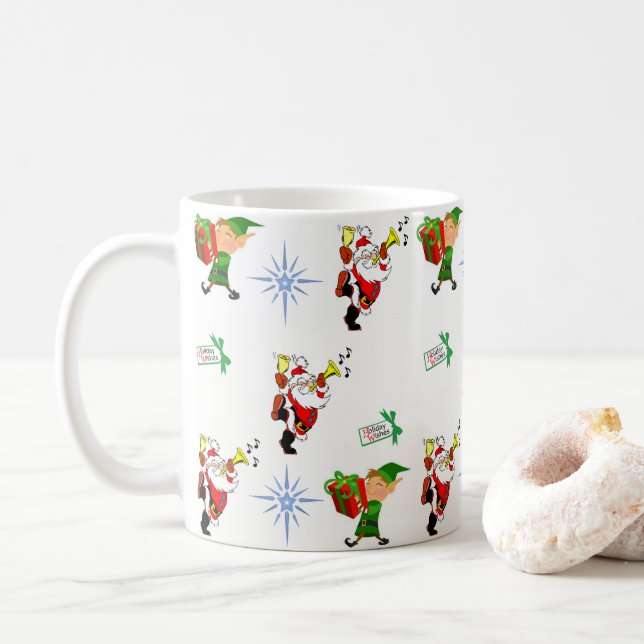 Taza De Café Navidades Mug (Con donut)