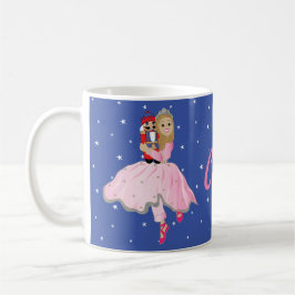Taza De Café Navidades Mug 11 oz. Estrellas de Balerina de Nutc