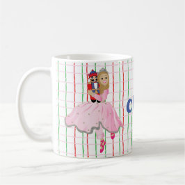 Taza De Café Navidades Mug 11 oz. "Nutcracker Ballerina"