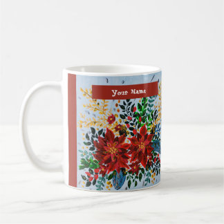 Taza De Café Navidades Mug (Agregar nombre)