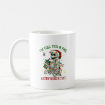 Navidades Mug Cita graciosa regalo Café Coco calie