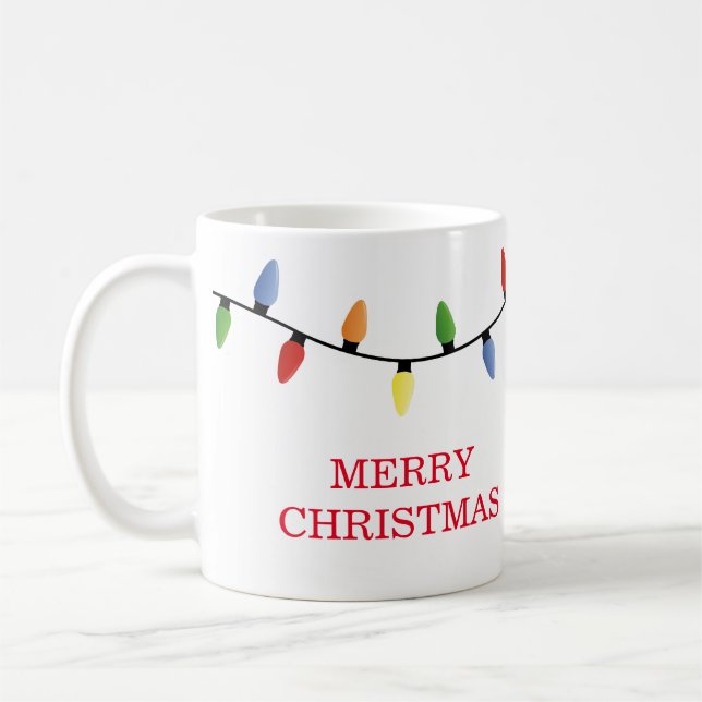 Taza De Café Navidades Mug Coffee Mug (Izquierda)