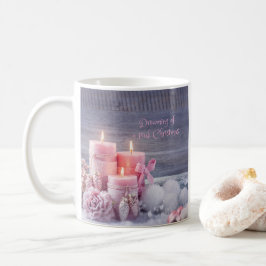 Taza De Café Navidades Mug, Navidades rosados