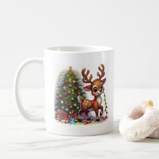 Taza De Café Navidades Mug Reindeer Fun