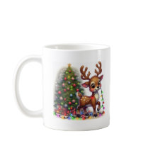 Navidades Mug Reindeer Fun