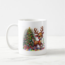 Taza De Café Navidades Mug Reindeer Fun