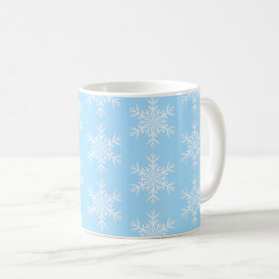 Taza De Café Navidades Mug-Snowflakes