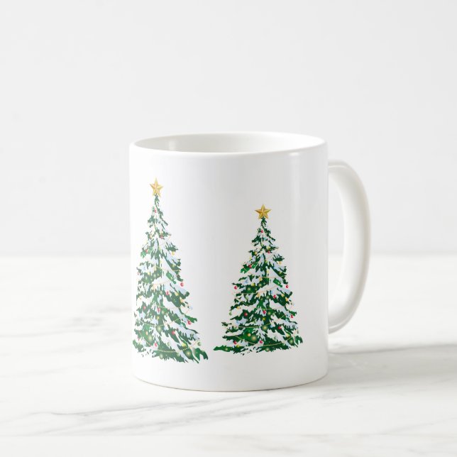 Taza De Café Navidades Mug-Trees (Anverso derecho)