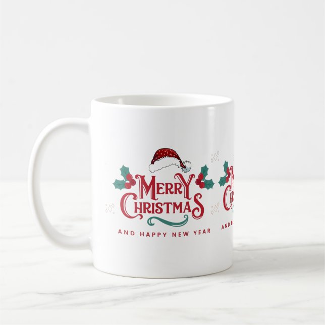 Taza De Café navidades Mugs - Feliz navidad (Izquierda)