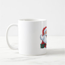 Navidades Mugs Set de 4, Navidades Coffee Mugs con