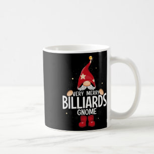 Taza De Café Navidades Muy Feliz Billiards Gnome X-mas