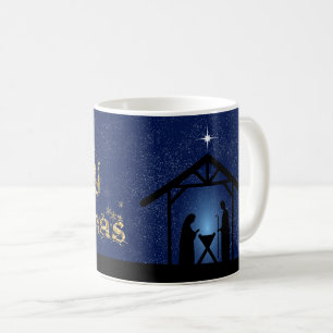 Taza De Café Navidades Natividad Escena religiosa