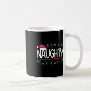 Taza De Café Navidades Naughty Nice Mateo Divertidas Noches Par