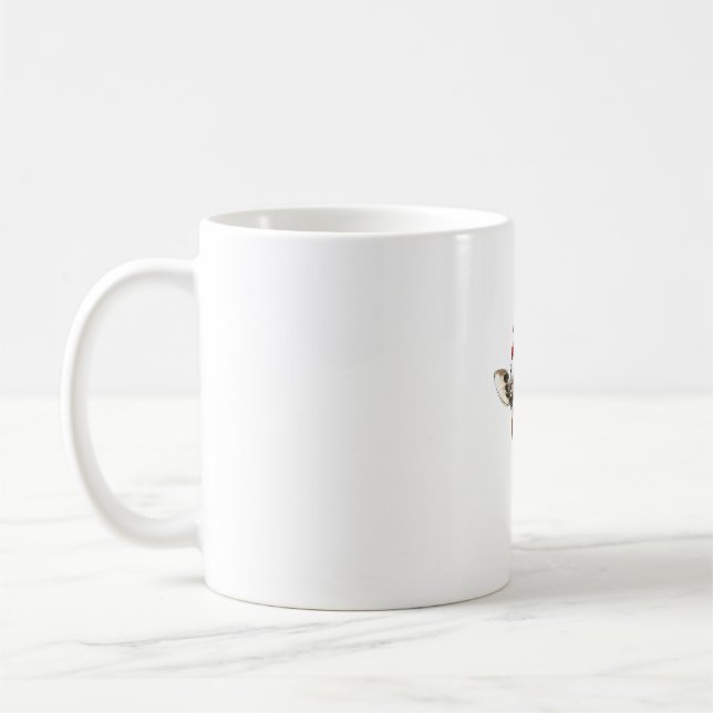 Taza De Café Navidades navideños navideños Navidad Giraffe (Izquierda)