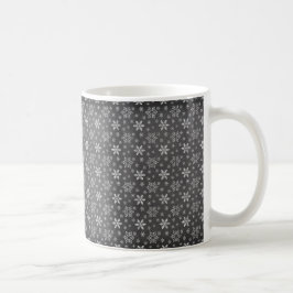 TAZA DE CAFÉ NAVIDADES NEGROS Y BLANCOS DE VACACIONES