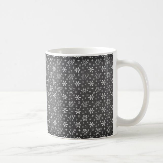 TAZA DE CAFÉ NAVIDADES NEGROS Y BLANCOS DE VACACIONES (Derecha)