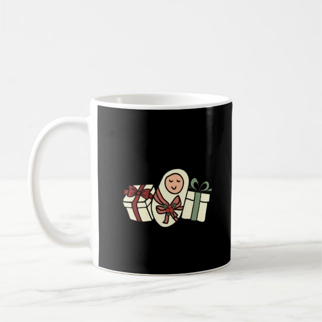 Taza De Café Navidades Nicu Enfermeras Envuelven Lo Mejor (Izquierda)