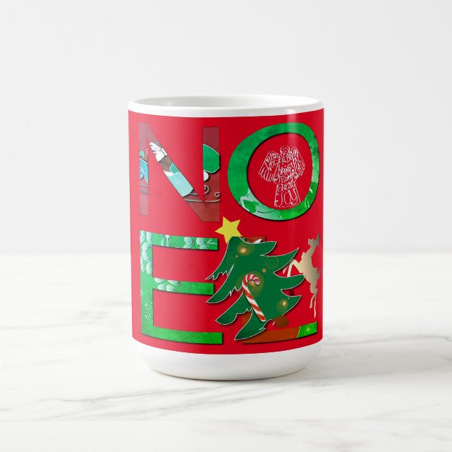 Taza De Café navidades "Noel" Latte Mug (Centro)